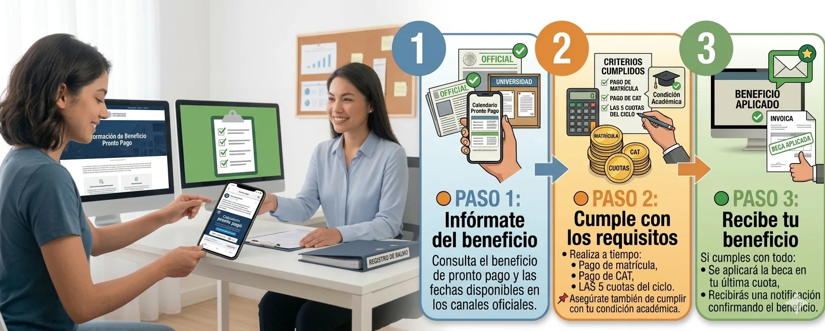 Diagrama de flujo — Pronto pago.